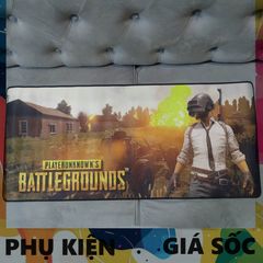 Tấm Lót Bàn Làm Việc PUBG 59 Kích Cỡ Lớn 90x40cm Dày 3mm - Chống Trượt, Dễ Dàng Di Chuột cho Game Thủ