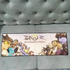 Tấm Lót Bàn Làm Việc Overwatch 10 - Kích Cỡ Lớn 90x30cm, Chống Nước, Chống Trầy, Dày 3mm, Chuột Di Chuyển Mượt Mà