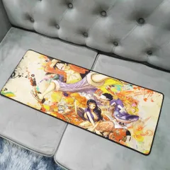 Tấm Lót Bàn Làm Việc One Piece - Kích Cỡ Lớn 80x30cm, Dày 3mm, Chống Trượt, Phù Hợp Game Thủ