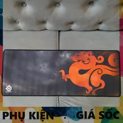 Tấm Lót Bàn Làm Việc Tyloo Đỏ 29 Lớn 80x30cm, Dày 3mm, Chống Trơn Trượt, Di Chuột Dễ Dàng Cho Game Thủ