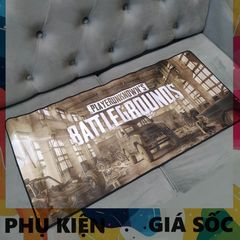 Tấm Lót Bàn Làm Việc PUBG 58 - Kích Cỡ Lớn 90x40cm, Dày 3mm, Di Chuột Chính Xác, Chống Trơn Trượt, Phụ Kiện Game Thủ