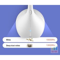 Máy Hút Bụi Cầm Tay Deerma CM800 - Diệt Khuẩn Tia UV Cho Vải, Chăn, Ga, Gối, Nệm - Công Nghệ Lọc HEPA Chính Hãng 100%