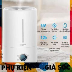 Máy Tạo Độ Ẩm Thông Minh Deerma F628S 5L - Máy Phun Sương Diệt Khuẩn UV-C, Điều Khiển Cảm Ứng, 3 Mức Phun Sương cho Không Gian Sống Lành Mạnh