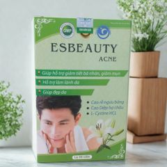 Viên Uống Esbeauty Acne - Giảm Nhờn, Ngừa Mụn, Phục Hồi Da Khỏe & Sáng - Giải Pháp Cho Da Dầu, Mụn Ẩn, Làm Đẹp Từ Bên Trong