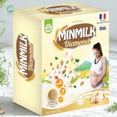 Minmilk Diamond – Dinh Dưỡng Vàng Cho Mẹ Bầu Khỏe Mạnh, Bé Phát Triển Toàn Diện