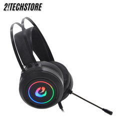 Tai Nghe Chụp Tai Gaming 7.1 - LED RGB Có Mic, Âm Bass Chắc, Kết Nối USB Cho Game Thủ, Thiết Kế Đẹp mắt, Khả Năng Lọc Ồn Tốt
