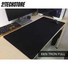 Lót Chuột Cỡ Lớn Màu Đen 30x80cm - Pad Chuột Siêu Bền Chống Trơn Trượt, Giặt Thoải Mái, Phù Hợp Với Mọi Nhu Cầu Gaming và PC Setup