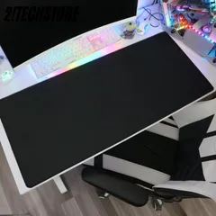 Lót Chuột Cỡ Lớn Màu Đen 30x80cm - Pad Chuột Siêu Bền Chống Trơn Trượt, Giặt Thoải Mái, Phù Hợp Với Mọi Nhu Cầu Gaming và PC Setup
