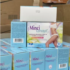 Trà Giảm cân Minci Concept, Pháp (30 gói) giảm mỡ bụng eo đùi cho phụ nữ , không gây mệt mỏi, mất nước