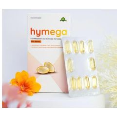 Viên uống bổ sung DHA, EPA và Vitamin E Hymega - Hỗ trợ sức khỏe cho phụ nữ mang thai và cho con bú [30 viên]