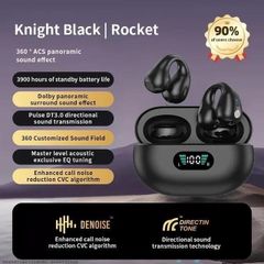 Tai Nghe Không Dây Clip Q80 - Bluetooth 5.3 TWS Chống Mồ Hôi, Âm Thanh Hi-Fi, Màn Hình Hiển Thị Pin, Âm Nhạc 6 Giờ