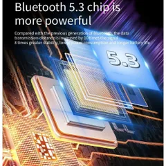 Tai nghe không dây Mate50 TWS Bluetooth 5.3 - Tai nghe chống ồn, cảm ứng, chống nước, âm thanh sống động