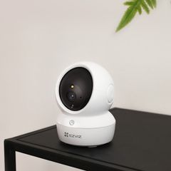 Camera Wifi Ezviz H6c PRO 4MP - Đàm Thoại 2 Chiều, Xoay 360 Độ, Phát Hiện Chuyển Động Thông Minh, Tích Hợp Mic Và Loa - Thiết Bị An Ninh Chính Hãng.