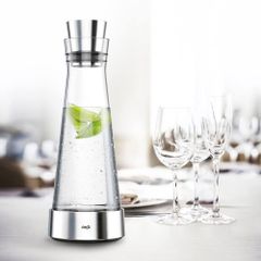 Bình Giữ Lạnh Emsa Flowclassic - Thủy Tinh Cao Cấp 1 Lít, Giữ Lạnh 4 Giờ, Phù Hợp Nước Ép, Rượu và Bia, Sản Phẩm Best Seller Từ Đức
