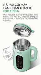 Máy Nấu Sữa Hạt Magic Eco AC-55 - 1200ml, Công Suất 1000W, Lưỡi Dao 8 Cánh, Bảo Hành 12 Tháng, Nấu Sữa Đa Năng Thơm Ngon