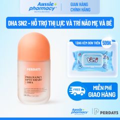 Viên Uống Bổ Sung DHA Sn-2 PERDAYS Pregnancy Opti-smart - Hỗ Trợ Phát Triển Não Bộ Thai Nhi, Tăng Cường Sức Khỏe Mẹ Bầu – Lọ 60 Viên