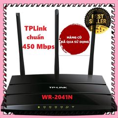 Bộ phát Wifi TP-Link 2041N HÀNG CŨ 3 râu - Tốc độ 450Mbps, Phát Sóng Mạnh Xuyên Tường, Cài Đặt Dễ Dàng, Bảo Hành Dài Hạn