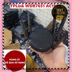 Bộ Phát Wifi TP-Link WDR7651 AC1900 - Router Wifi6 Băng Tần Kép, MESH Không Dây, Tốc Độ Cao, Đã Qua Sử Dụng, Chính Hãng