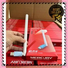 USB Bắt Sóng WIFI 6 Mercury UX3H 150Mbps - Bộ Thu WIFI cho Máy Tính Bàn - Kết Nối Nhanh, Tiện Dụng, Không Cần Cài Đặt