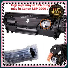 Hộp Mực Máy In Canon LBP 2900/3000/303 - Cartridge 303 Đen Chất Lượng Cao, In Siêu Nét, Có Lỗ Đổ Mực, Tương Thích Nhiều Loại Máy