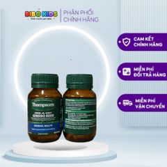 Viên bổ não Ginkgo 6000mg Thompson's Úc 60 viên - Hỗ trợ trí nhớ, giảm căng thẳng, cải thiện tuần hoàn máu tự nhiên.