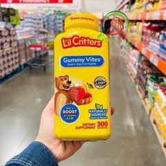 Kẹo Dẻo Bổ Sung Vitamin L'il Critters Gummy Vites Complete Multivitamin mẫu mới 300 viên Hạn 09.2025