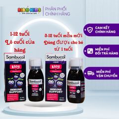 Sambucol - Siro tăng đề kháng Sambucol Black Elderberry Liquid