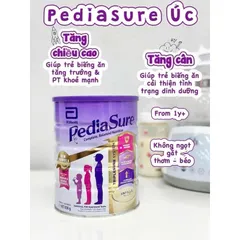 Sữa pediasure 850g vị vani úc