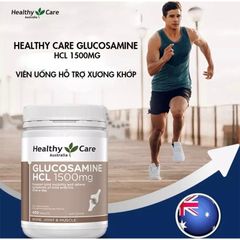 Viên Uống bổ khớp Glucosamine HCL 1500mg Healthy Care Của Úc 400 viên