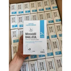 Set 3 chai xịt mọc tóc Minoxidil Bailleul 2%