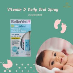 Bổ xung D3 xịt  BetterYou Dlux chính hãng Anh Quốc
