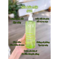 Sữa Rửa Mặt Dành Cho Da Dầu Mụn Nhạy Cảm SVR Sebiaclear Gel Moussant