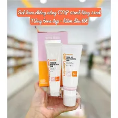 Set Kem Chống Nắng Nâng Tông CNP Laboratory Tone-Up Protection Sun SPF42 PA+++, Hàn Quốc