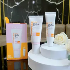 Set Kem Chống Nắng Nâng Tông CNP Laboratory Tone-Up Protection Sun SPF42 PA+++, Hàn Quốc