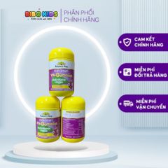 Kẹo gum Vitamin tổng hợp và rau củ quả  Nature’s Way Multi Vitamin + Vegies cho bé
