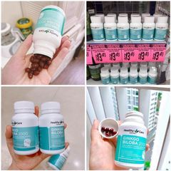 Viên Uống Bổ Não Healthy Care 2000mg - Hỗ Trợ Tuần Hoàn Máu Não & Tăng Cường Chức Năng Nhận Thức