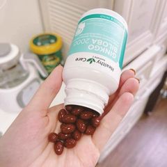 Viên Uống Bổ Não Healthy Care 2000mg - Hỗ Trợ Tuần Hoàn Máu Não & Tăng Cường Chức Năng Nhận Thức