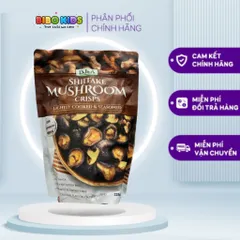 [Loại to 225g] Nấm Đông Cô Sấy Giòn Úc, nấm sấy Úc 225g SHIITAKE MUSHROOM CRISPS Cực Kỳ Ngon