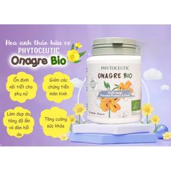 Tinh dầu hoa anh thảo Phytoceutic Onagre Bio 90 viên của Pháp 243099