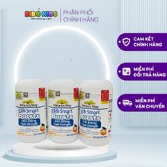 Viên nhai DHA Bursts 300mg Triple Strength Nature's Way Kids Smart