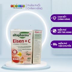 VIÊN UỐNG BỔ SUNG SẮT EISEN + C ALTAPHARMA