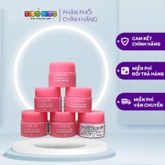 Mặt Nạ Ngủ Cho Môi Laneige 3g Hương Berry - Kem Dưỡng Môi Hàn Quốc Giúp Môi Mềm Mịn, Không Bị Bong Tróc - Bản Mới 2024