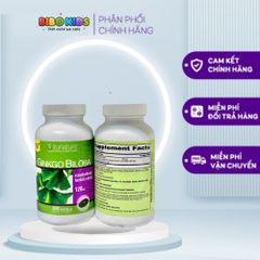 Bổ não Ginko Bibola 120mg của Mỹ lọ 340 viên