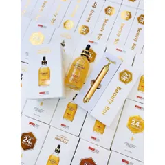 (Tặng kèm Thanh lăn) Serum vàng  24k Pure Gold Ampoule 100ml Úc