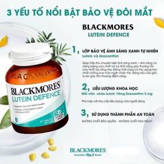 Viên uống bổ mắt Lutein Blackmore - Hỗ trợ sức khỏe thị lực, bảo vệ mắt khỏi ánh sáng xanh, cung cấp Lutein và Zeaxanthin tự nhiên.
