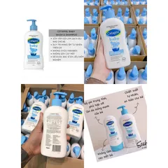 Sữa tắm Gội Cetaphil dạng vòi Cho Bé Baby Gentle Wash and Shampoo 400ml