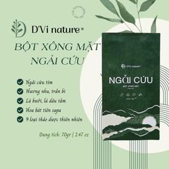 Bột Xông Ngải Cứu D'Vi Nature - Thải Chì, Đào Thải Độc Tố, Chăm Sóc Da Từ Thiên Nhiên, Sản Phẩm Làm Đẹp Độc Quyền Việt Nam