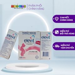 Elevit Vitamin Tổng Hợp Cho Mẹ Bầu Úc - Hỗ Trợ Sức Khỏe & Sự Phát Triển Của Thai Nhi, Giảm Nguy Cơ Dị Tật Bẩm Sinh