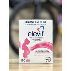 Elevit Vitamin Tổng Hợp Cho Mẹ Bầu Úc - Hỗ Trợ Sức Khỏe & Sự Phát Triển Của Thai Nhi, Giảm Nguy Cơ Dị Tật Bẩm Sinh