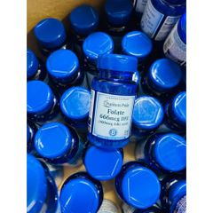 Viên uống bổ sung Folate  Puritan’s Pride 666mcg DFE